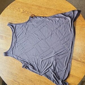 Lane Bryant Grey Tank Top with sparkle